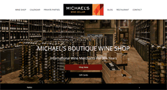 Desktop Screenshot of michaelswinecellar.com